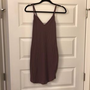 Purple bodycon express dress! Excellent condition